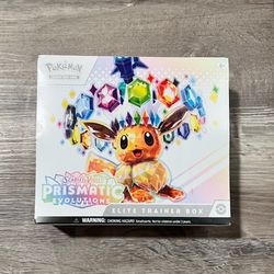 Pokemon Prismatic Evolutions Elite Trainer Box