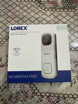 Lovex 2K Door Bell Security Camera