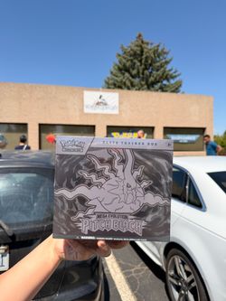 Pokemon pitch black reg ETB (2) avail $90 ea fcfs