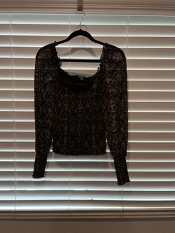 Snake Print Shirt