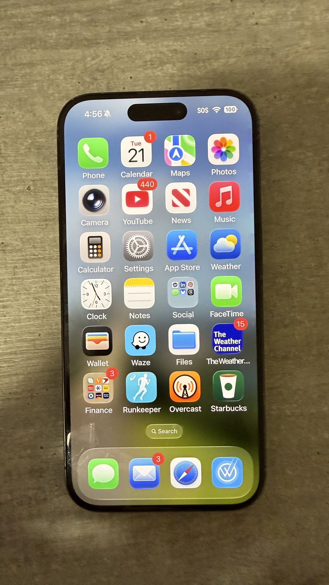 iPhone 15 Pro – 512 GB – Unlocked – Blue Titanium – Fully Functional