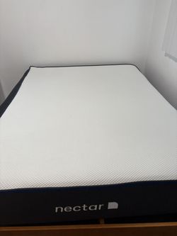 Queen Sized Nectar Mattress + Bedframe