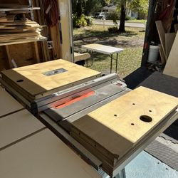 Ridgid R4512 Table Saw/ Router Table Inserts 