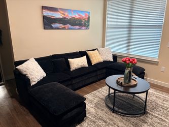 Sofa & 2 ottomans
