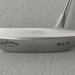 Callaway Bobby Jones BJ-7 Putter RH Steel Shaft Blade Style