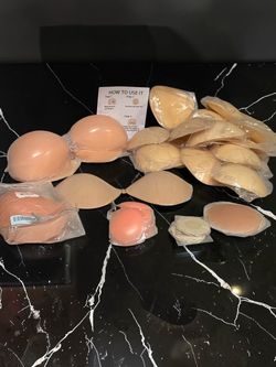 Silicone Adhesive Bra and Nipple Cover Lot