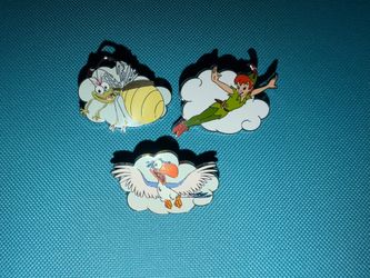 Ray, Peter Pan, & Zazu Fantasy Flights Pins 