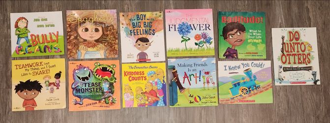Lot of 16 Social-Emotional Learning and Mindfulness Books