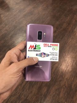 SAMSUNG GALAXY S9 PLUS UNLOCKED