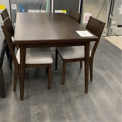Dining Set 4 Chairs And Table