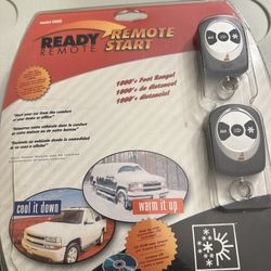 Ready Remote Remote start 