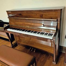 Petrof Studio Upright Piano- Handmade In Czech Republic