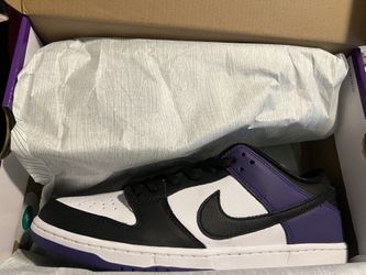 Nike SB dunk low “court purple “