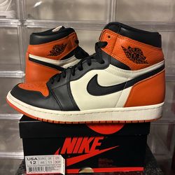 Jordan 1 shattered backboard sz 12