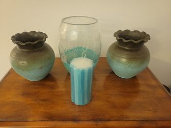 Home Decor Vases And Candel.