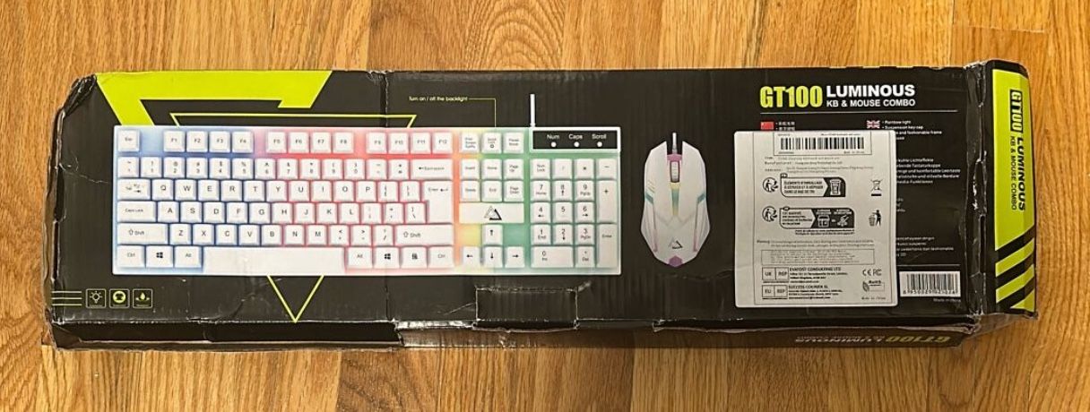 MULTI-COLOR LED KEYBOARD