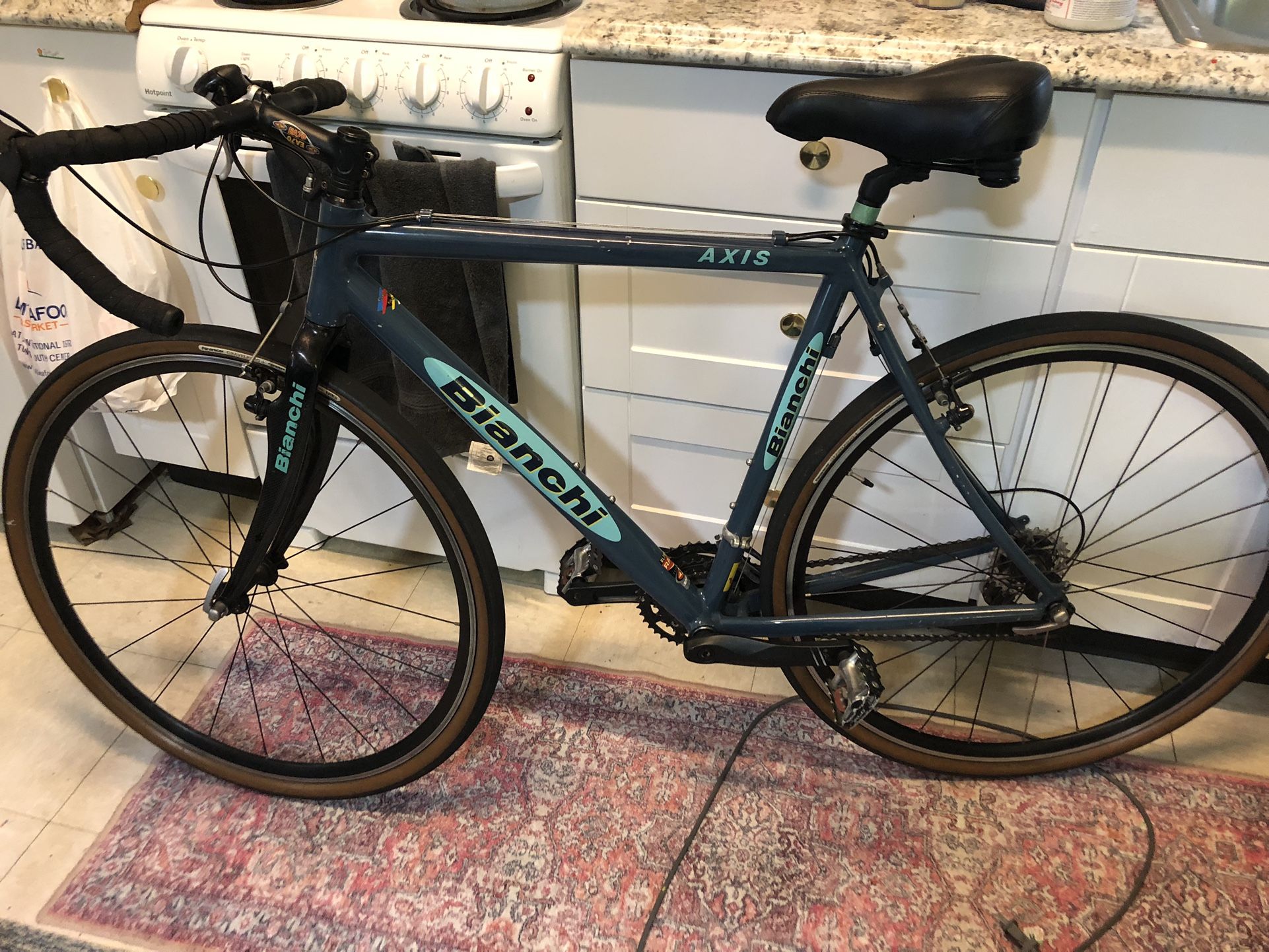 2004 Bianchi Axis W/ Carbon Forks