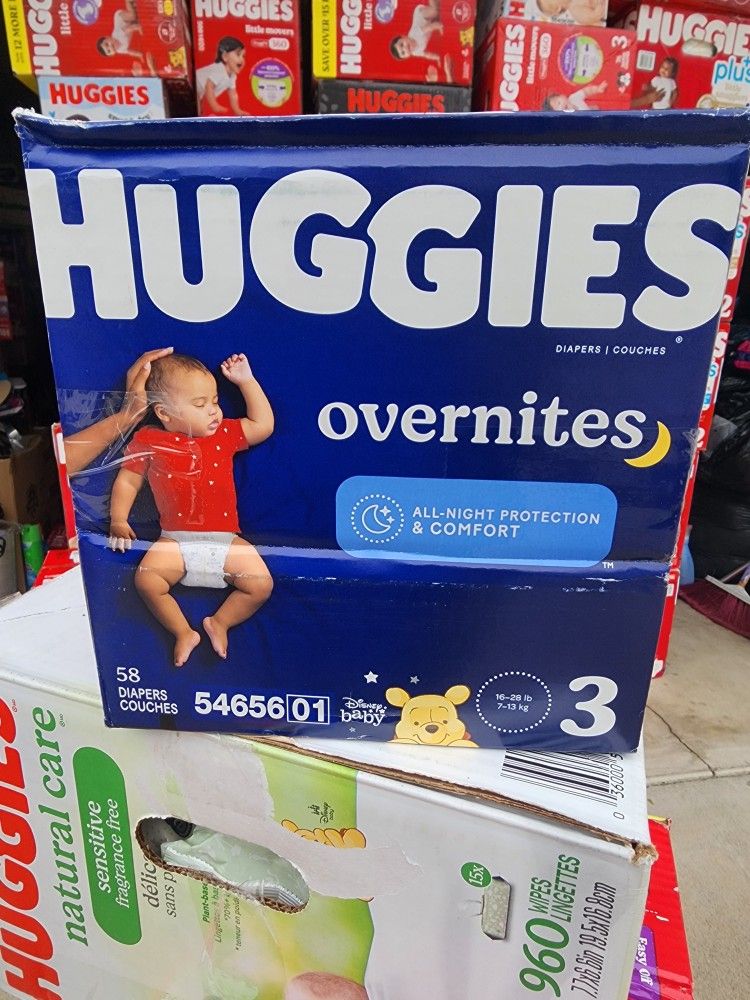 Huggies 3 $20 Each Box