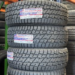 Lt285/75/16 American At New Tires Installed AND Balanced Included ALL 4 