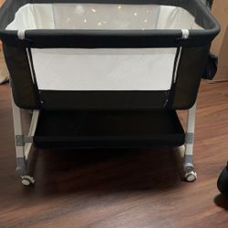 Baby Bassinet And Memory Foam Mattress