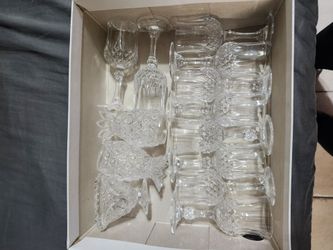 Vintage French Luminarc Liqueur Glasses, Set of 10 + 5 Other Bonus Glasses