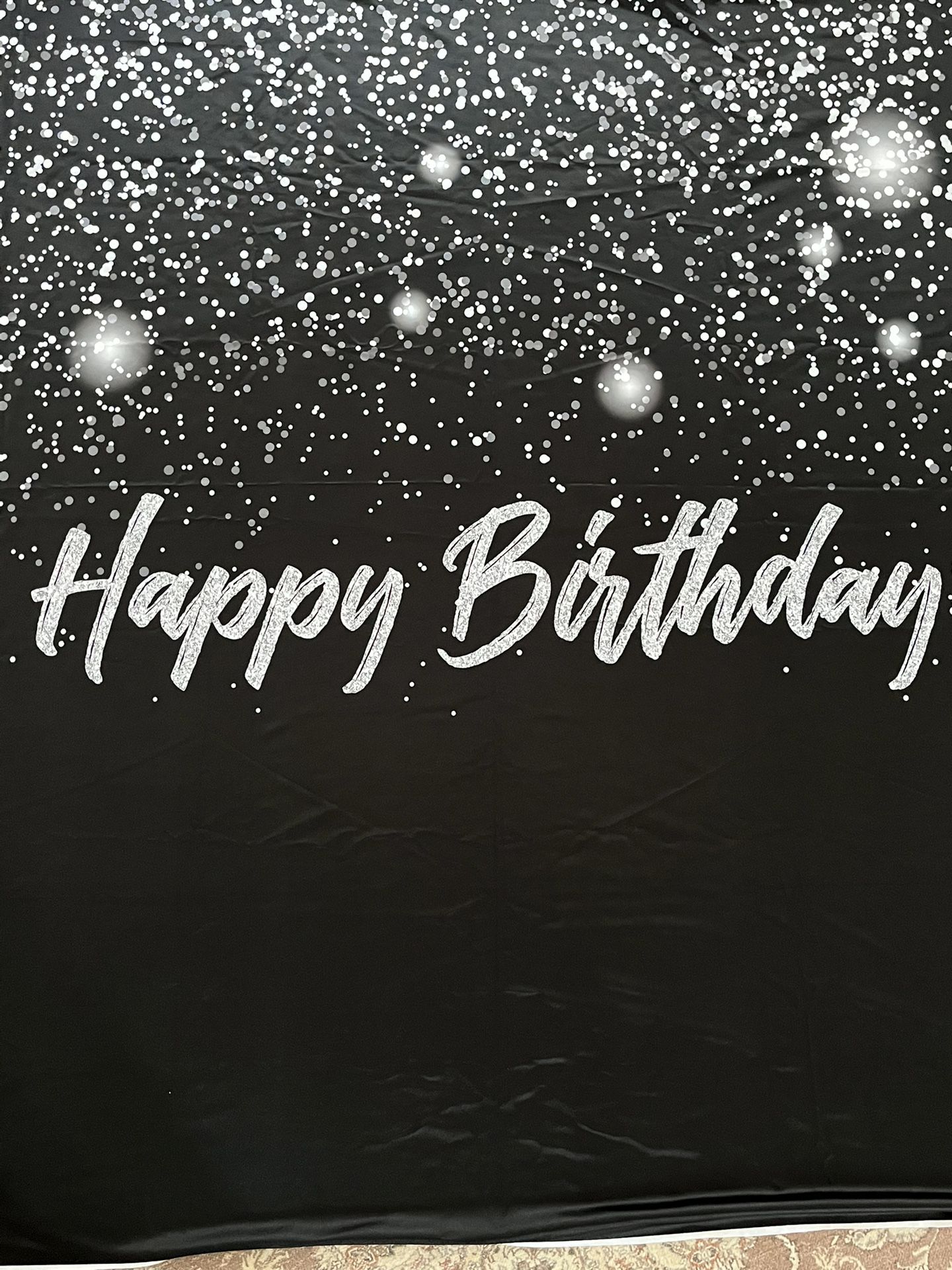 Happy Birthday Backdrop