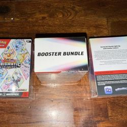Pokémon Prismatic Booster Bundles 