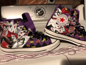 Converse de harley quinn top