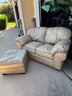 Free Comfy Couch with Ottoman