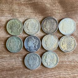 1921 Morgan Silver Dollars    90%  Silver