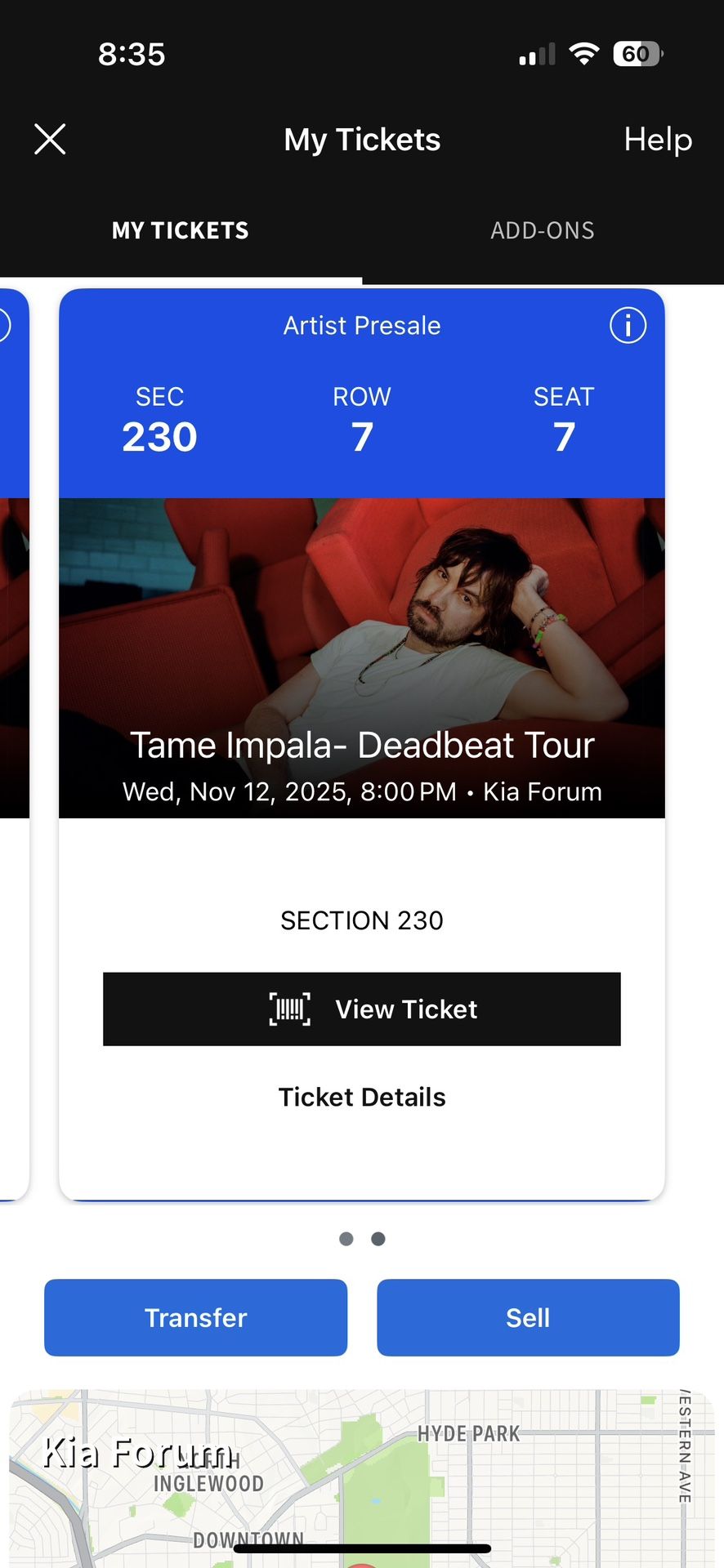 TAME IMPALA TICKETS