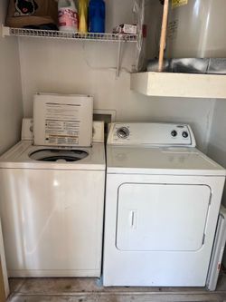 Washer and dryer