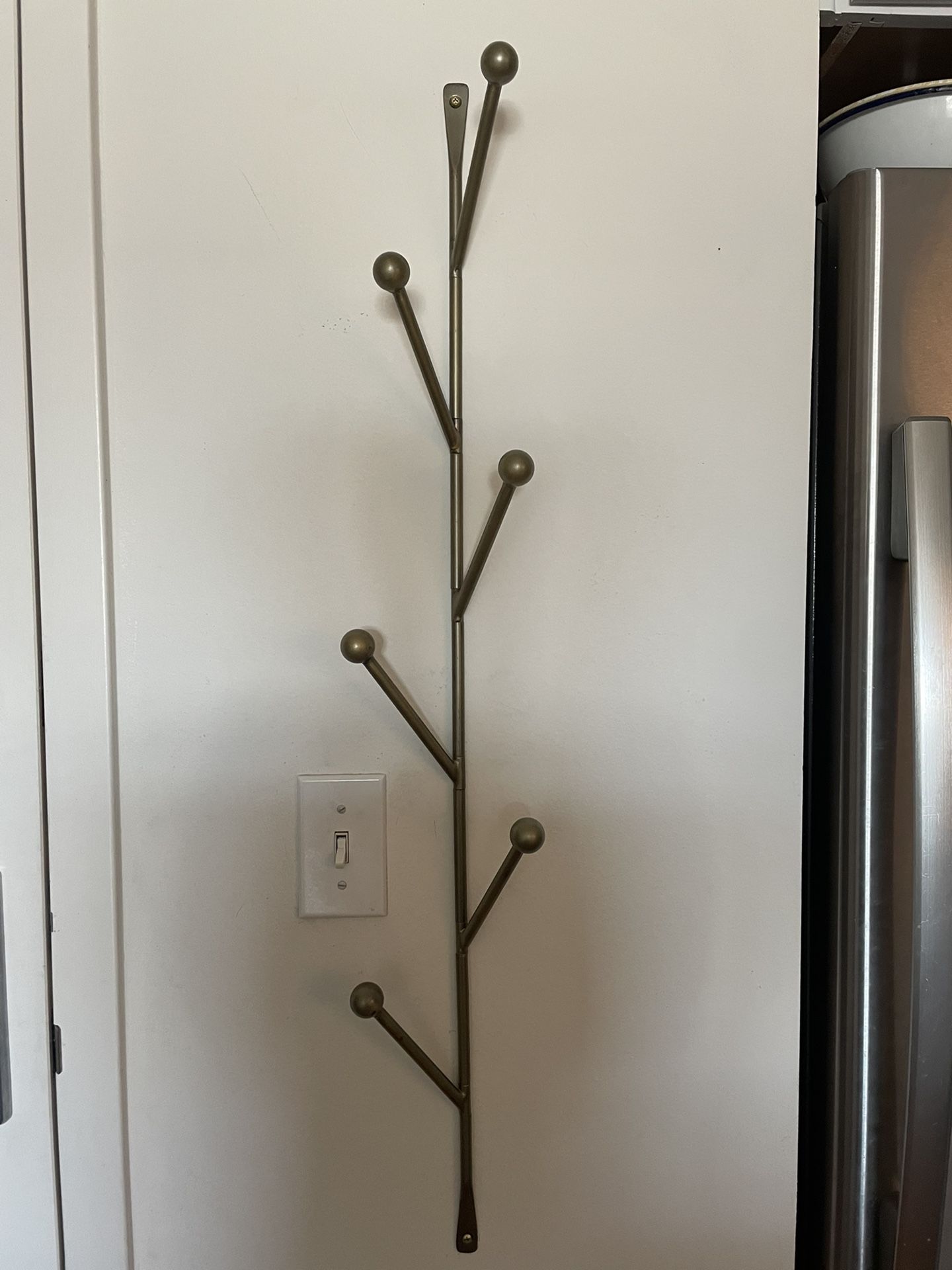 Gorgeous Brass Coat Rack