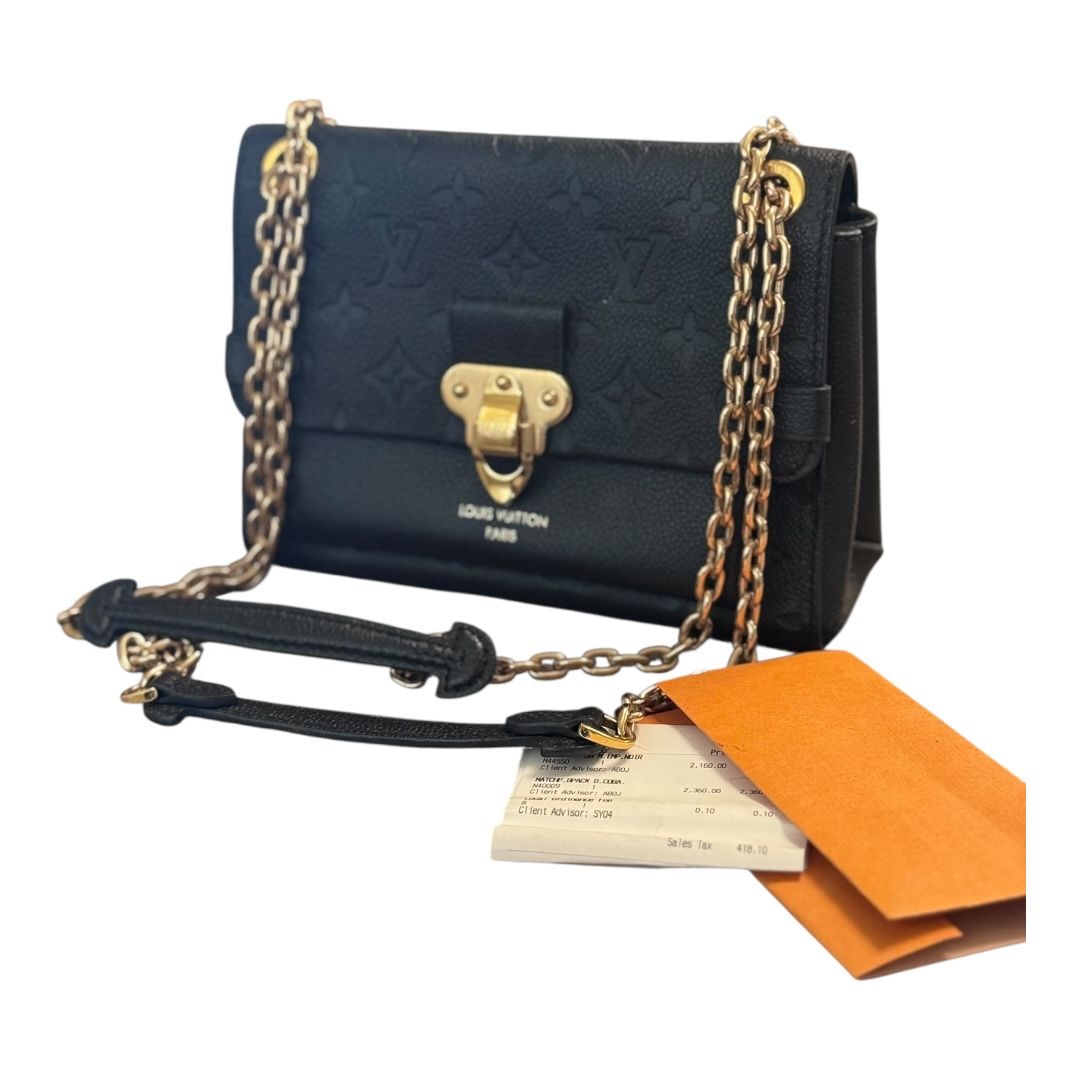 2019 Louis Vuitton Vavin BB Empreinte Noir – Bag/Box + Receipt