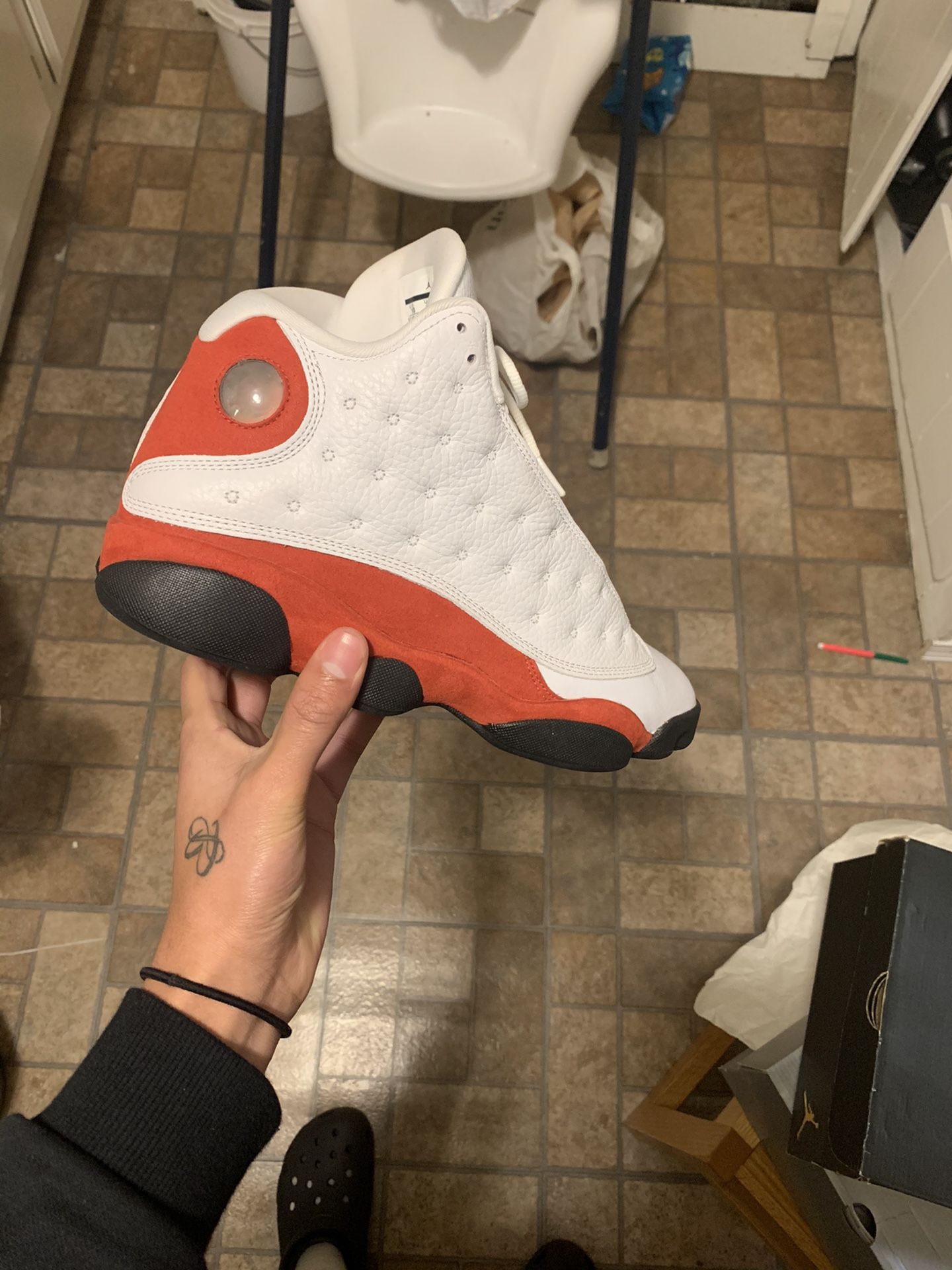 Jordan 13 Cherrys Size 10 Worn 1x Still Like New !