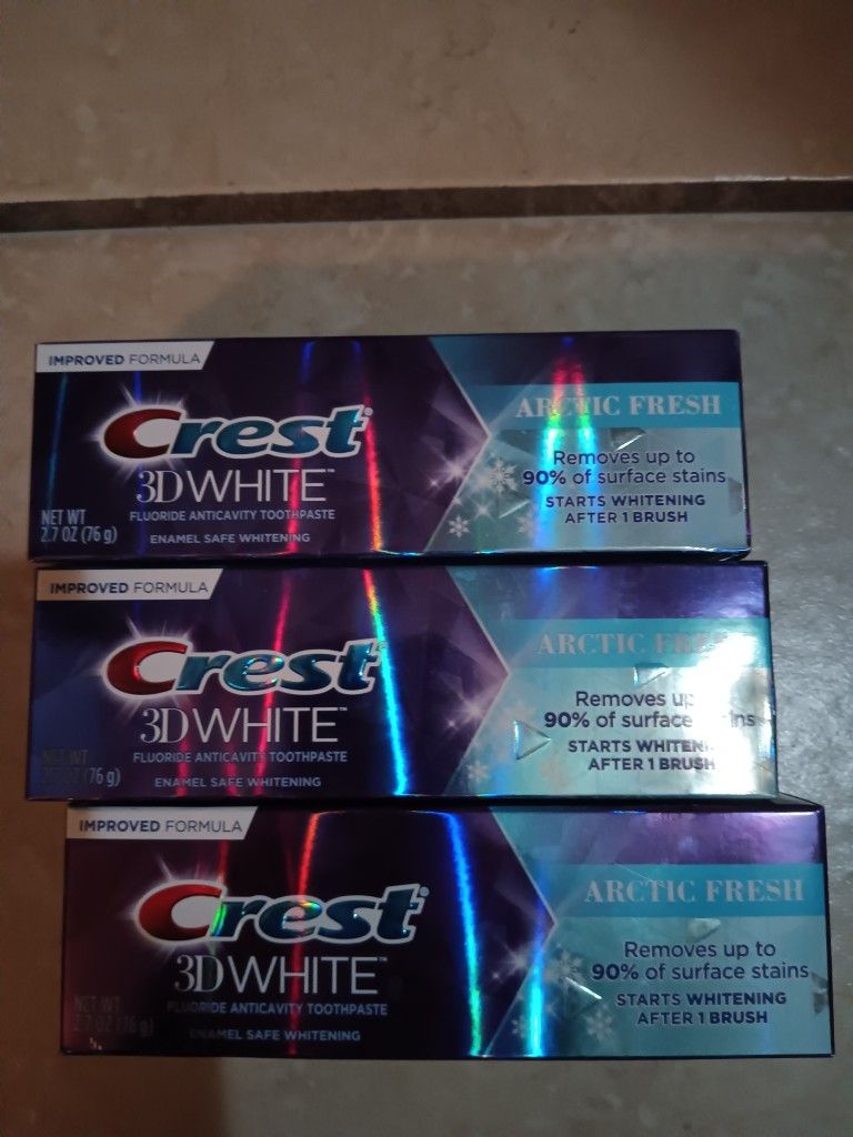 Crest 3D White Toothpaste