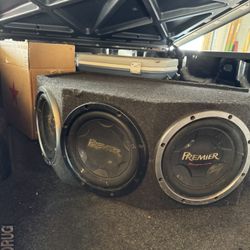 3  12” Subs premier