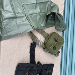 Military Bags Canteen Poncho