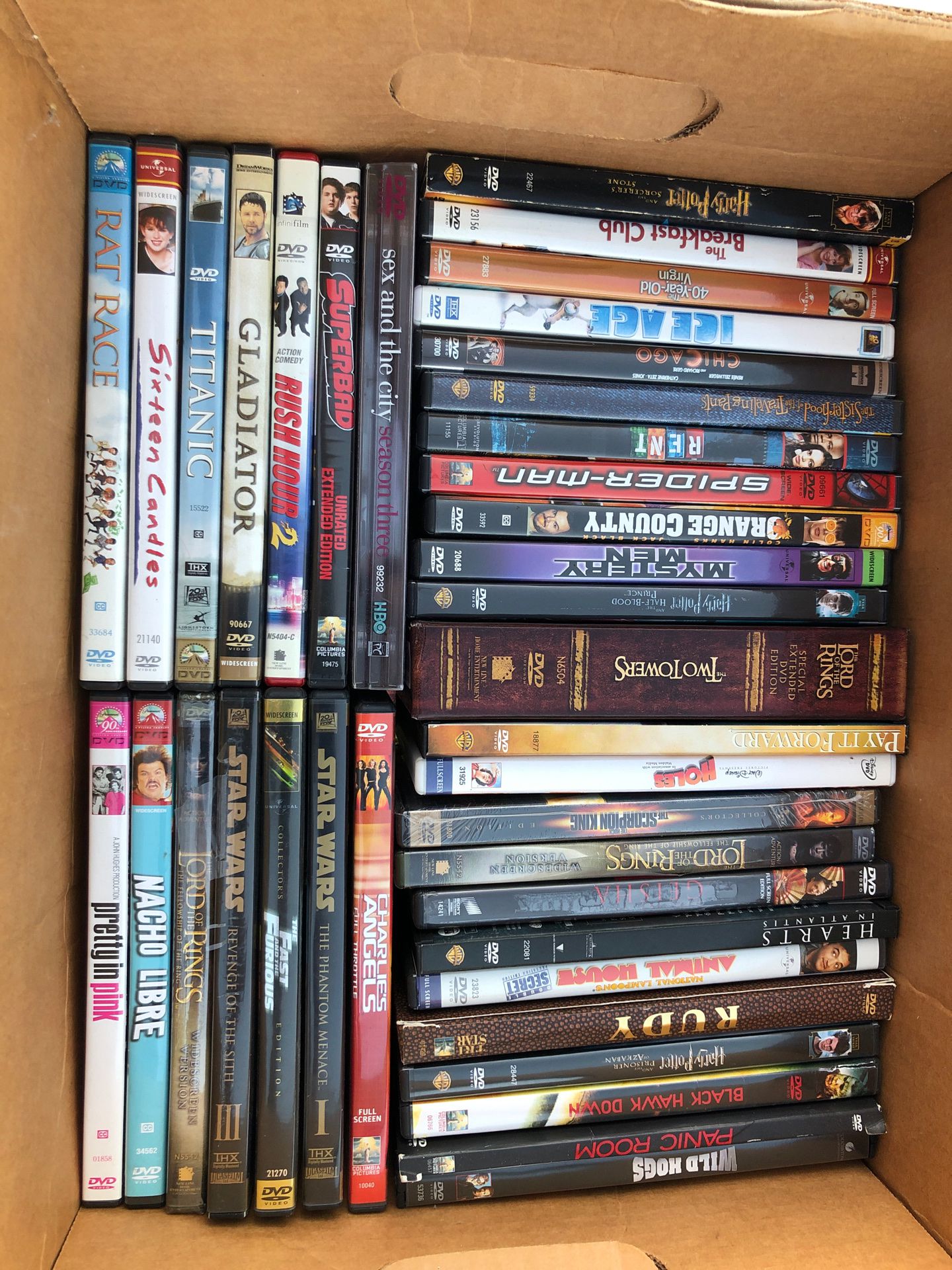 Box of DVDs!