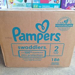 Pampers Size 2 Diapers Count 186