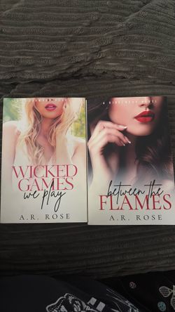 2 signed books by A.R Rose