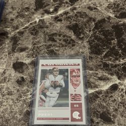 Purdy Rookie With Case