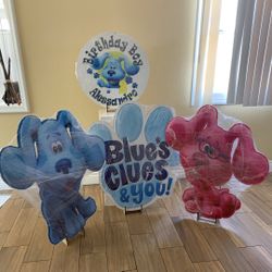 Blues clues custom wood Prop