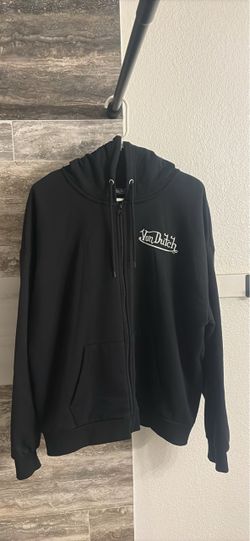 Von Dutch Black Zip-Up Hoodie