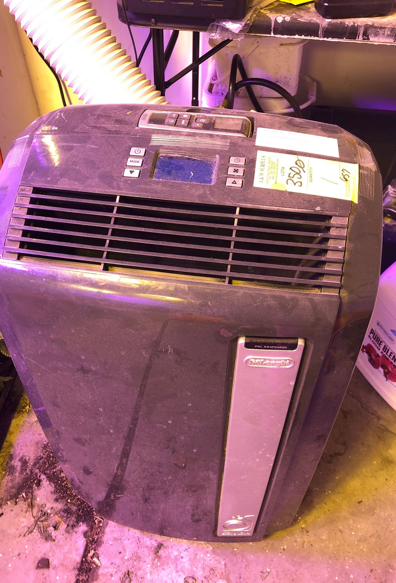 10,000BTU AC and dehumidifier