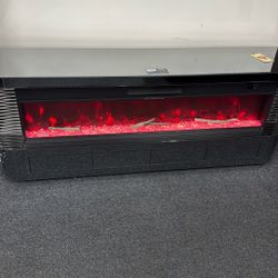 Tv Stand Fireplace Speakers Wireless Chargers Tv Stand 