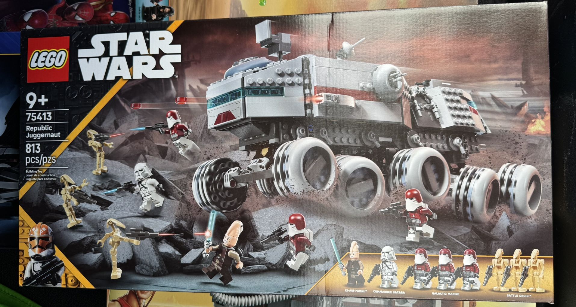 NEW STAR WARS LEGOS REPUBLIC JUGGERNAUT #75413