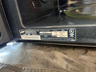 Samsung microwave