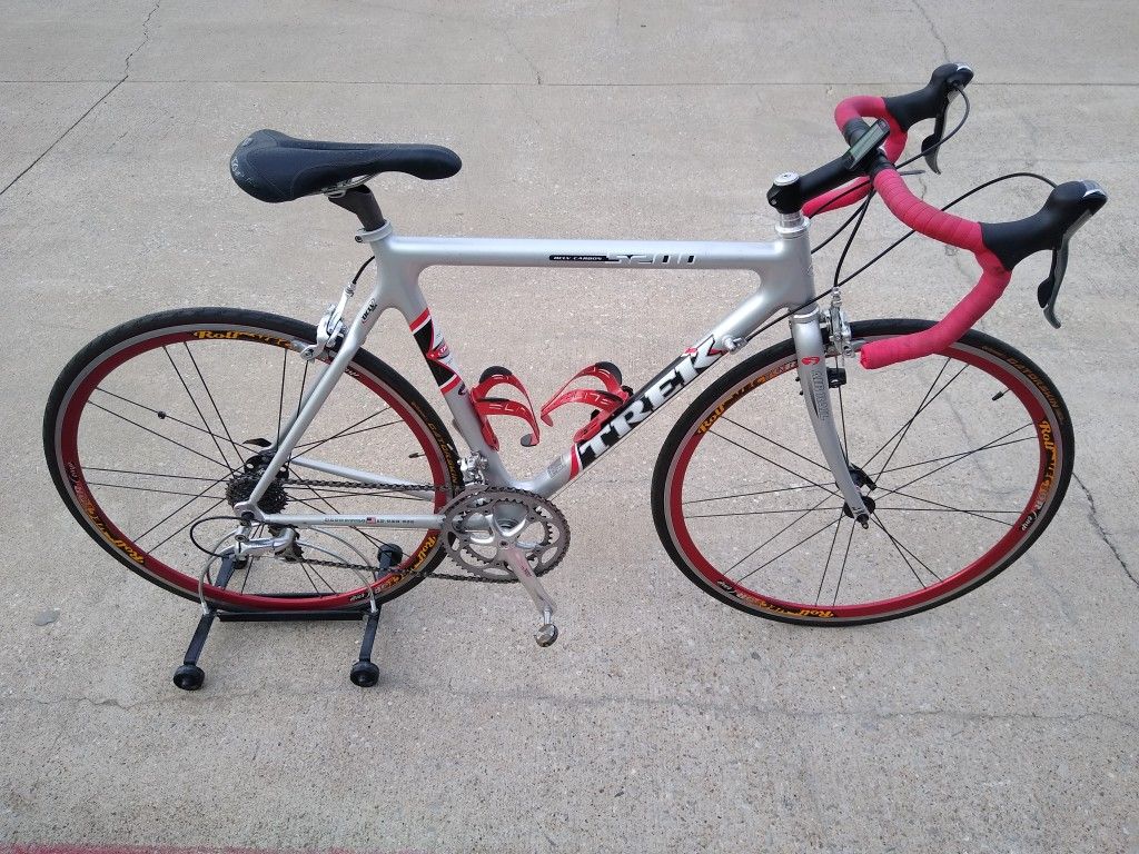 Trek 5200 Ocvl Carbon Fiber Road Bike 55 Cm Frame Size Adults