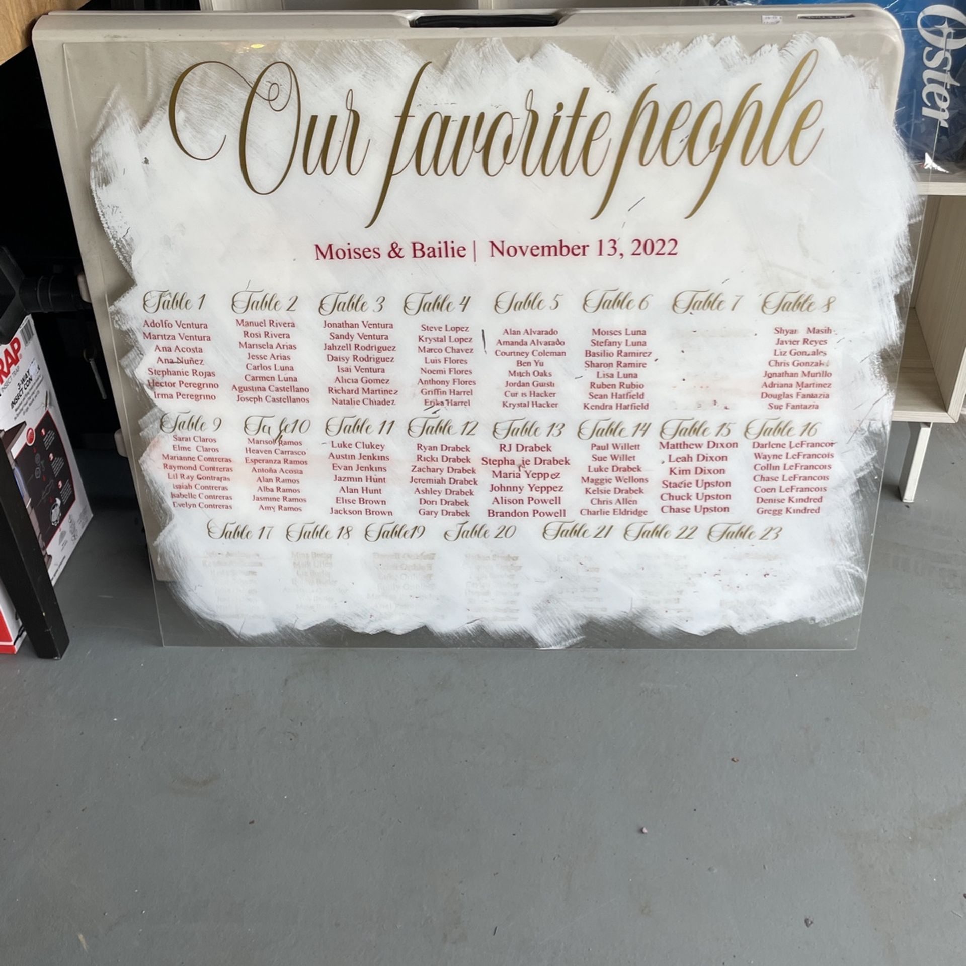 Wedding Sign.